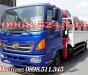 Hino FC 2018 - Xe tải Hino 5T gắn cẩu Unic 340 có sẵn giao liền