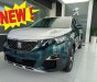 Peugeot 5008 1.6 turbo   2018 - Bán xe giao liền 7 chỗ ô tô Peugeot 5008 1.6 turbo 2018, màu xanh- KM mùa cuối năm cực hot