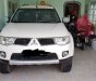 Mitsubishi Pajero Sport 2013 - Cần bán Mitsubishi Pajero Sport năm 2013, màu trắng đã đi 100.000km