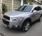 Chevrolet Captiva LT 2014 - Cần bán xe Chevrolet Captiva 2014 LT số sàn màu bạc