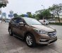 Hyundai Santa Fe 2.2L 2017 - Cần bán xe Hyundai Santa Fe 2.2L đời 2017, màu nâu, số tự động