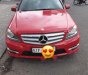 Mercedes-Benz C class   2014 - Cần bán lại xe Mercedes C Class năm 2014, màu đỏ, xe nhà ít đi còn rất mới