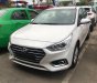 Hyundai Accent 1.4 MT 2018 - Cần bán xe Hyundai Accent 1.4 MT màu trắng, giao ngay, giá 490tr