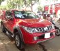 Mitsubishi Triton MT 2017 - Bán Mitsubishi Triton 2017 máy dầu, màu đỏ, số sàn, xe đẹp hơn cả mới