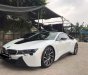 BMW i8   2014 - Cần bán lại xe BMW i8 sản xuất 2014, màu trắng, xe không lỗi lầm, đâm đụng, ngập nước