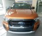 Ford Ranger Wildtrark 2018 - Cần bán xe Ford Ranger Wildtrark 2.0 Bi-Turbo 4*4, sản xuất 2018, màu cam, xe nhập, giao xe ngay