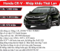 Honda CR V 2018 - [Đồng Nai] Chinh phục mọi nẻo đường cùng chiếc SUV đang hot hiện nay - Honda CRV