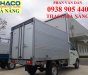 Xe tải 500kg - dưới 1 tấn 990 2018 - Bán xe tải Thaco 990kg, thùng kín đời 2018 có máy lạnh, hỗ trợ trả góp 70% tại Đà Nẵng