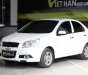 Chevrolet Aveo LT 1.4MT  2018 - Bán xe Chevrolet Aveo LT 1.4MT đời 2018, màu trắng, 398tr