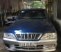 Ssangyong Musso 2001 - Cần bán lại xe Ssangyong Musso năm sản xuất 2001, màu xanh lam, máy dầu Turbo