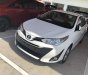 Toyota Vios   1.5E CVT 2018 - Cần bán Toyota Vios 1.5E CVT sản xuất 2018, màu trắng, giá tốt