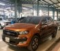 Ford Ranger 3.2L Wildtrak 4x4 AT 2016 - Cần bán Ford Ranger 3.2L Wildtrak 4x4 AT năm sản xuất 2016, màu cam, nhập khẩu