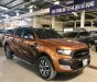 Ford Ranger 3.2L Wildtrak 4x4 AT 2016 - Cần bán Ford Ranger 3.2L Wildtrak 4x4 AT năm sản xuất 2016, màu cam, nhập khẩu