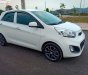 Kia Picanto S 1.25 AT 2014 - Bán Kia Picanto S 1.25 AT năm sản xuất 2014, màu trắng số tự động