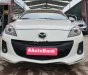 Mazda 3   2014 - Cần bán Mazda 3 đời 2014, màu trắng như mới