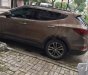 Hyundai Santa Fe 2017 - Bán xe Hyundai Santa Fe 2017, màu nâu, nhập khẩu  