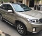 Kia Sorento 2017 - Gia đình cần bán kia Sorento 2017, số tự động, màu vàng cát