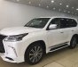 Lexus LX 570 Super Sport 2016 - Bán Lexus LX570 màu trắng, nhập Mỹ, model và đăng ký 2016, full option, xe đẹp, biển Hà Nội - LH: 0906223838