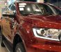 Ford Everest Titanium 2.0L 4x2 AT 2018 - Bán xe Ford Everest Titanium 2.0L 4x2 AT đời 2018, màu đỏ, mới 100%