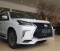 Lexus LX 570 Super Sport 2019 - Bán Lexus LX570 Super Sport model 2019 màu trắng nội thất nâu đỏ, nhập khẩu mới 100%