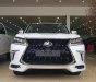 Lexus LX 570 Super Sport 2019 - Bán Lexus LX570 Super Sport model 2019 màu trắng nội thất nâu đỏ, nhập khẩu mới 100%