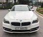 BMW 5 Series 520i 2014 - Cần bán BMW 520i sản xuất 2014 màu trắng kem cửa hít, biển TP, xe 1 chủ từ đầu nên rất giữ gìn