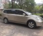 Nissan Livina MT 2011 - Gia đình cần bán chiếc xe Nissan Livina sx cuối 2011, màu ghi vàng, nội thất nguyên bản