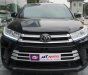 Toyota Highlander LE 2017 - Bán Toyota Highlander sản xuất 2017, màu đen, nội thất xanh lam đặt biệt hiếm