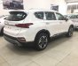 Hyundai Santa Fe 2.2L HTRAC 2019 - Bán xe Hyundai Santa Fe 2.2L HTRAC đời 2019, màu trắng