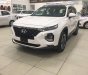 Hyundai Santa Fe 2.2L HTRAC 2019 - Bán xe Hyundai Santa Fe 2.2L HTRAC đời 2019, màu trắng