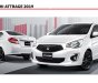 Mitsubishi Attrage 2019 - [HOT] Mitsubishi Attrage đời 2019, màu trắng, nhập khẩu nguyên chiếc, giá chỉ 375 triệu