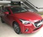 Mazda 2 1.5AT HB 2016 - Bán Mazda 2 HB 1.5AT màu đỏ, số tự động, sản xuất 2016, một chủ bản 5 cửa