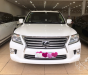 Lexus LX 570  2013 - Bán Lexus LX570 sản xuất 2013, đăng ký 2014 màu trắng, nội thất kem, LH: 0906223838