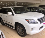 Lexus LX 570  2013 - Bán Lexus LX570 sản xuất 2013, đăng ký 2014 màu trắng, nội thất kem, LH: 0906223838