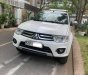 Mitsubishi Pajero 2015 - Đổi xe mới cần bán Pajero 2015, số tự động, máy V6, màu trắng