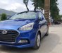 Hyundai Grand i10 1.2 AT 2019 - Bán Hyundai Grand i10 1.2 AT đời 2019, màu xanh lam, giá chỉ 415 triệu - Xe có sẵn giao ngay