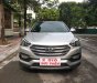 Hyundai Santa Fe 2.2 4WD 2017 - Cần bán xe Hyundai Santa Fe 2.2 4WD 2017, màu bạc chính chủ