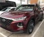 Hyundai Santa Fe Premium 2.4L 2019 - Cần bán xe Hyundai Santa Fe Premium 2.4L sản xuất 2019, màu đỏ