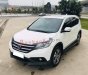 Honda CR V   2014 - Bán Honda CR V năm 2014, màu trắng, số tự động 