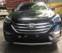 Hyundai Santa Fe 2.4 2017 - Cần bán Hyundai Santa Fe 2.4 đời 2017, màu đen