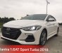 Hyundai Elantra Sport 1.6 Tubor 2018 - Bán xe Hyundai Elantra Sport 1.6 tubor 2018, màu trắng