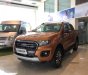Ford Ranger 2019 - Bán Ford Ranger Wildtrak 2.0L 4x4 AT đời 2019, màu vàng, nhập khẩu