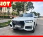 Audi Q7   2.0 2017 - Bán xe Audi Q7 2.0 model 2018 màu trắng nội thất đen giá tốt. Trả trước 900 triệu nhận xe ngay