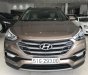 Hyundai Santa Fe 2017 - Cần bán xe Hyundai Santa Fe năm 2017, màu nâu xe gia đình 