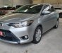 Toyota Vios 1.5E CVT 2017 - Bán Toyota Vios 1.5E CVT đời 2017, màu bạc