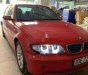 BMW 3 Series 318i 2004 - Bán BMW 3 Series 318i sản xuất năm 2004, màu đỏ, xe nhập, 335 triệu