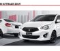 Mitsubishi Attrage 2019 - Cần bán Mitsubishi Attrage 2019, màu trắng, nhập khẩu, giá tốt