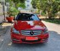 Mercedes-Benz C class   2011 - Cần bán xe Mercedes C200 đời 2011, xe gia đình, màu đỏ