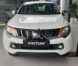 Mitsubishi Triton 2019 - Bán xe Mitsubishi Triton Mivec sản xuất 2019, màu trắng, nhập khẩu nguyên chiếc giá cạnh tranh
