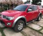 Mitsubishi Triton 2009 - Bán xe Mitsubishi Triton đời 2009, màu đỏ, nhập khẩu nguyên chiếc xe nguyên bản